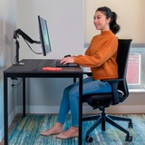 Ergotron LX Braccio per Monitor con Colonna Alta, Base per monitor Nero