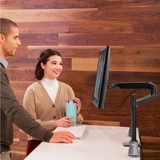 Ergotron LX Braccio per Monitor con Colonna Alta, Base per monitor Nero