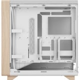 Fractal Design Summit Chalk White Solid, Chassis Tower bianco/legno