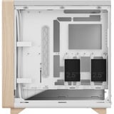 Fractal Design Summit Chalk White Solid, Chassis Tower bianco/legno