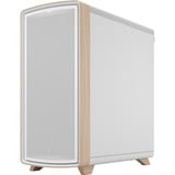 Fractal Design Summit Chalk White Solid, Chassis Tower bianco/legno