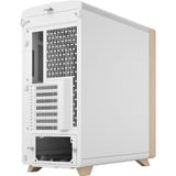 Fractal Design Summit Chalk White Solid, Chassis Tower bianco/legno