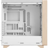 Fractal Design Summit Chalk White Solid, Chassis Tower bianco/legno