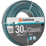 GARDENA 18009-20 pompa da giardino 30 m PVC Grigio, Arancione, Tubo flessibile grigio/Turchese, 30 m, Grigio, Arancione, Solo tubi di gomma, PVC, 22 bar, 1,3 cm