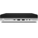 HP ProDesk 600 G5 MP Ricondizionato, Mini-PC Nero/Argento