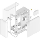 HYTE X50 Air, Chassis Tower bianco