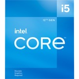 Intel® Core i5-12500 processore 18 MB Cache intelligente Scatola Intel® Core™ i5, LGA 1700, Intel, i5-12500, 64-bit, Intel® Core™ i5 di 12a generazione, boxed