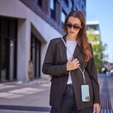 Intenso Cell Phone Charging Lanyard 7991007, Cavo verde chiaro