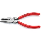 KNIPEX 0821145 Pinze a becco lungo pinza rosso, Pinze a becco lungo, Metallo, Plastica, Rosso, 14,5 cm, 116 g