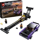 LEGO Speed Champions Mopar Dodge//SRT Top Fuel Dragster e 1970 Dodge Challenger T/A, Giochi di costruzione Set da costruzione, Ragazzo/Ragazza, 8 anno/i, Plastica, 627 pz, 734 g