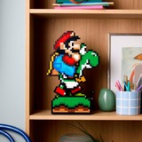 LEGO Super Mario 71438 World: Mario and Yoshi, Kit Modellismo per Adulti da Collezione, Regalo per Uomo, Donna, Lui o Lei, Giochi di costruzione Kit Modellismo per Adulti da Collezione, Regalo per Uomo, Donna, Lui o Lei, Set da costruzione, 18 anno/i, Plastica, 1215 pz, 2,02 kg