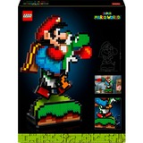 LEGO Super Mario 71438 World: Mario and Yoshi, Kit Modellismo per Adulti da Collezione, Regalo per Uomo, Donna, Lui o Lei, Giochi di costruzione Kit Modellismo per Adulti da Collezione, Regalo per Uomo, Donna, Lui o Lei, Set da costruzione, 18 anno/i, Plastica, 1215 pz, 2,02 kg