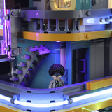 Lumibricks Cyberpunk Neoncity - Appartamento, Giochi di costruzione 
