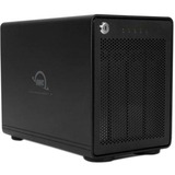 OWC ThunderBay 4 Box esterno HDD/SSD Nero 2.5/3.5" Nero, Box esterno HDD/SSD, 2.5/3.5", SATA, Seriale ATA II, Serial ATA III, 40 Gbit/s, Hot-swap, Nero