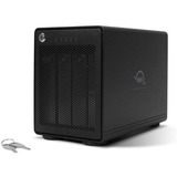 OWC ThunderBay 4 Box esterno HDD/SSD Nero 2.5/3.5" Nero, Box esterno HDD/SSD, 2.5/3.5", SATA, Seriale ATA II, Serial ATA III, 40 Gbit/s, Hot-swap, Nero