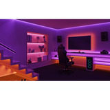 Philips Hue Lightstrip Hue Solo da 5 metri, Striscia LED bianco, Philips Lightstrip Hue Solo da 5 metri, Striscia LED intelligente, Bluetooth/Zigbee, Bianco, Silicone, Variabile, 20 W