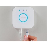 Philips Philips Hue Bridge 2.0, Centro di Controllo del Sistema Hue, Bianco, Stazione base bianco, Philips Hue Bridge 2.0, Centro di Controllo del Sistema Hue, Bianco, Wireless, ZigBee, Bianco, IP20, 50 lampadina(e), 2400 - 2483,5 MHz