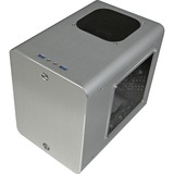 RAIJINTEK Metis Plus Micro Tower Argento argento, Micro Tower, PC, Argento, Mini-ITX, Alluminio, Acciaio, Casa/ufficio