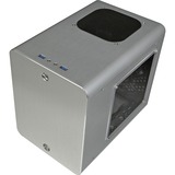 RAIJINTEK Metis Plus Micro Tower Argento, Chassis Tower argento, Micro Tower, PC, Argento, Mini-ITX, Alluminio, Acciaio, Casa/ufficio