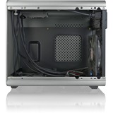 RAIJINTEK Metis Plus Micro Tower Argento, Chassis Tower argento, Micro Tower, PC, Argento, Mini-ITX, Alluminio, Acciaio, Casa/ufficio