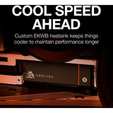 Seagate FireCuda 530 M.2 2000 GB PCI Express 4.0 3D TLC NVMe Nero, 2000 GB, M.2, 7300 MB/s
