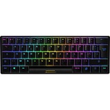 Sharkoon SGK50 S4 tastiera USB AZERTY Francese Nero Nero, 60%, USB, AZERTY, LED RGB, Nero