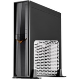 SilverStone RVZ02 Small Form Factor (SFF) Nero, Argento Nero, Small Form Factor (SFF), PC, Nero, Argento, Mini-ITX, Plastica, Acciaio, Casa/ufficio