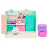 Spin Master Gabby's Dollhouse, La cucina di gattino Dolcetto, mini playset stanze della casa, giochi per bambini dai 3 anni in su, Gioco figura Gabby's Dollhouse , La cucina di gattino Dolcetto, mini playset stanze della casa, giochi per bambini dai 3 anni in su, 3 anno/i