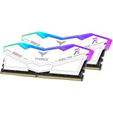 Team Group DIMM 32 GB DDR5-7600 (2x 16 GB) Dual-Kit, Memoria bianco