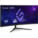 ViewSonic VX3418C-2K Nero