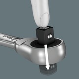 Wera 8100 SA 10 Set di cricchetto Zyklop Metal, in pollici, 1/4", Set di strumenti Nero/Verde