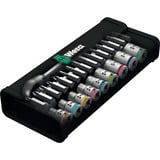Wera 8100 SA 10 Zyklop Metal, Set di strumenti Nero/Verde