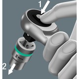 Wera 8100 SA 10 Zyklop Metal, Set di strumenti Nero/Verde
