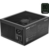 be quiet! DARK POWER 12 1000W alimentatore per computer 20+4 pin ATX ATX Nero, Alimentatore PC Nero, 1000 W, 100 - 240 V, 1100 W, 50/60 Hz, 14 - 8 A, 14 A