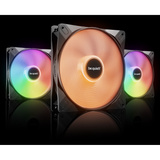 be quiet! Light Wings LX PWM 140mm Inverso, Ventola Nero