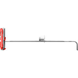 fischer 548864, Tassello grigio chiaro/Rosso