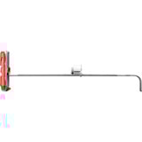 fischer FixTainer - DuoLine + vite, Tassello grigio chiaro/Rosso