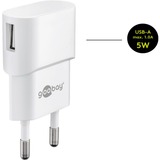 goobay 45295, Caricabatterie bianco