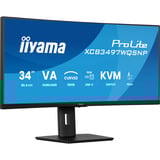 iiyama ProLite XCB3497WQSNP-B1 Monitor PC 86,4 cm (34") 3440 x 1440 Pixel UltraWide Quad HD LED Nero, Monitor LED Nero (opaco), 86,4 cm (34"), 3440 x 1440 Pixel, UltraWide Quad HD, LED, Nero