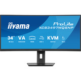 iiyama XCB3497WQSNP-B1, Monitor LED Nero (opaco)