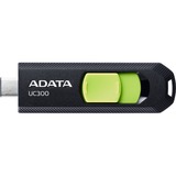 ADATA ACHO-UC300-64G-RBK/GN, Chiavetta USB Nero/Verde
