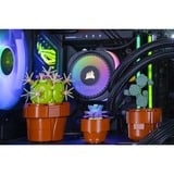 ALTERNATE ALT-ICUECS-INT-004, PC Gaming Nero/trasparente