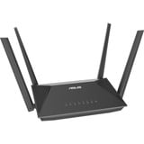 ASUS RT-AX52 Pro AX3000 router wireless Gigabit Ethernet Dual-band (2.4 GHz/5 GHz) Nero Wi-Fi 6 (802.11ax), Dual-band (2.4 GHz/5 GHz), Collegamento ethernet LAN, Nero, Router da tavolo