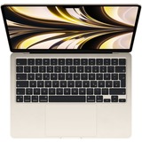 Apple MacBook Air M2 Computer portatile 34,5 cm (13.6") Apple M 8 GB 512 GB SSD Wi-Fi 6 (802.11ax) macOS Monterey Beige champagne, Apple M, 34,5 cm (13.6"), 2560 x 1664 Pixel, 8 GB, 512 GB, macOS Monterey