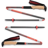 Black Diamond Bastoni da trekking Pursuit Carbon Z, Attrezzature per il fitness antracite/Orange