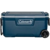Coleman 100QT Xtreme Wheeled, Scatola cool blu/Bianco