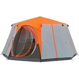 Coleman Tenda a cupola Octagon 8 Orange arancione /grigio