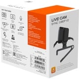 Creative Live! Cam Sync 1080p V2, Webcam Nero
