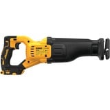 DEWALT Sega a gattuccio a batteria FLEXVOLT Advantage DCS386NT, 18 Volt, Scambiarsi sega giallo/Nero