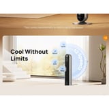 DREO Ventilatore a torre e termoventilatore 806S argento/Nero